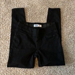 Old Navy Rockstar jeggings (black, size 8)